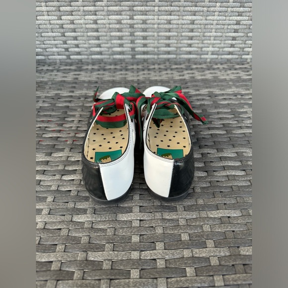 Gucci girls shoes bow 32 Italy - Picture 8 of 11